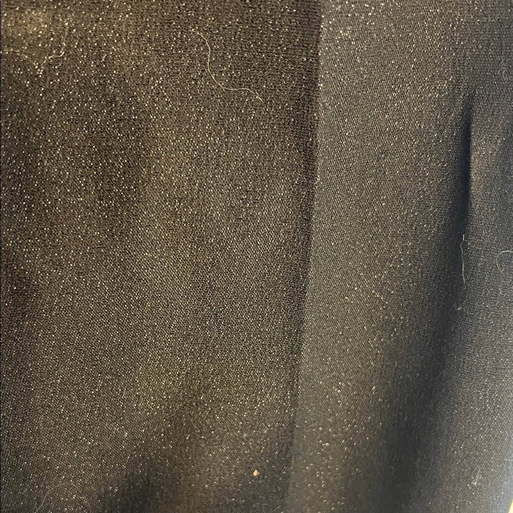 Forever 21 Sparkly Side Zip Classic Black Women's Wide leg Tuxedo style pant sz7 - Picture 6 of 8